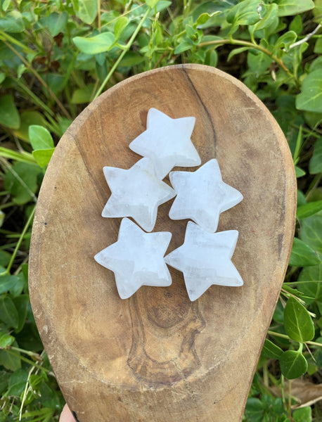 Clear Quartz Puffy Star