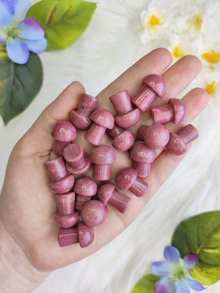 Rhodonite Mushrooms