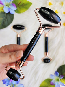 Black Obsidian Gua Sha Roller