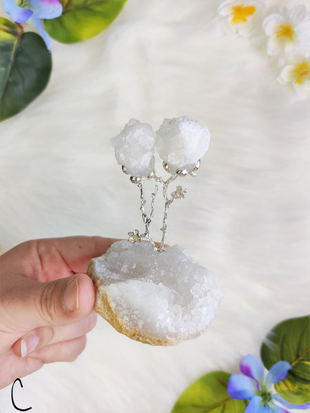 Clear Quartz Flower Cluster