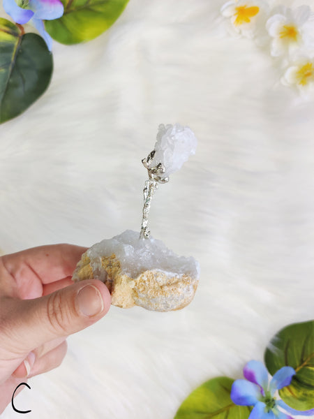 Clear Quartz Flower Cluster