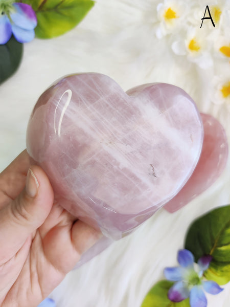 Medium Rose Quartz Heart Bowl