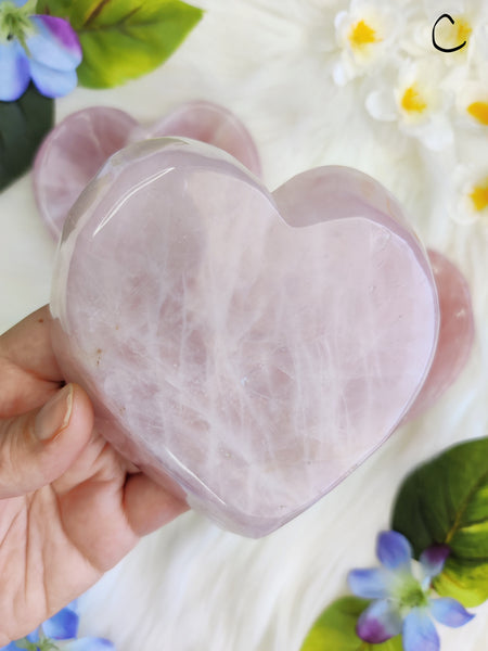 Medium Rose Quartz Heart Bowl