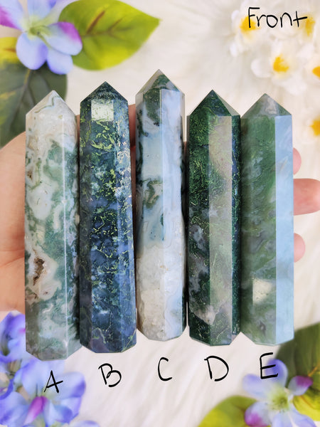 Moss Agate Towers