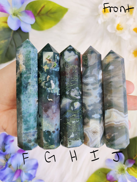 Moss Agate Towers