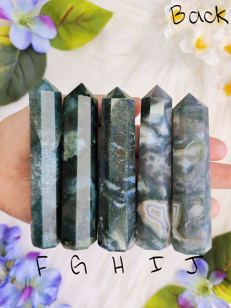 Moss Agate Towers