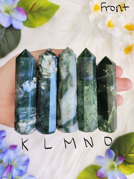 Moss Agate Towers