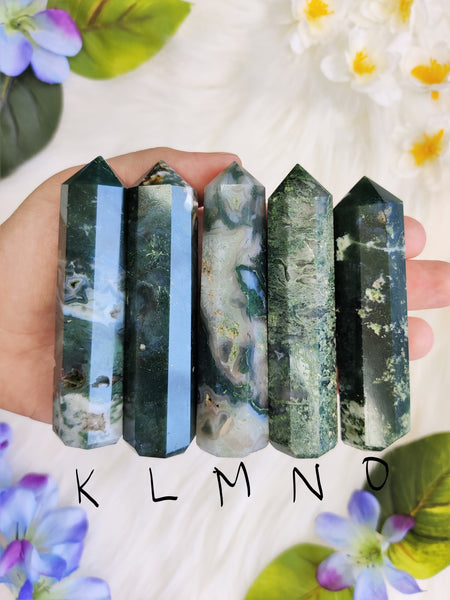 Moss Agate Towers