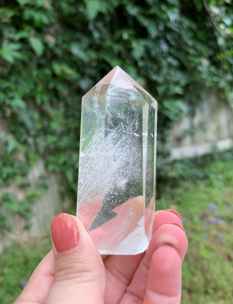 Chipped Point - Large Clear Quartz Healing Point #3