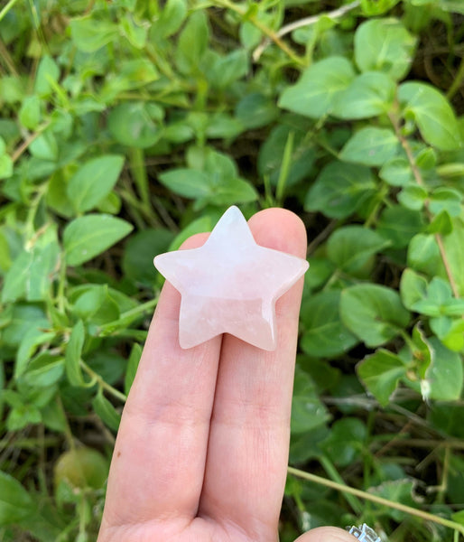 Rose Quartz Puffy Star