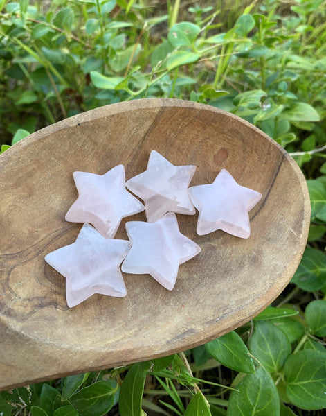 Rose Quartz Puffy Star