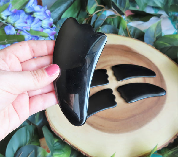 Black Obsidian Gua Sha Tool