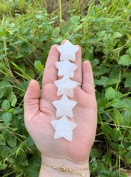 Clear Quartz Puffy Star