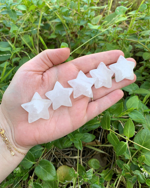 Clear Quartz Puffy Star