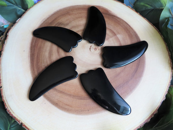 Black Obsidian Gua Sha Tool