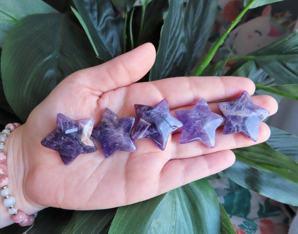 Amethyst Puffy Star