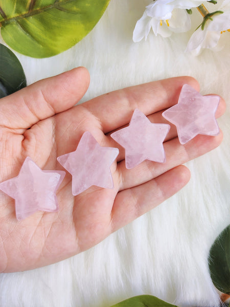 Rose Quartz Puffy Star