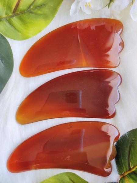 Carnelian Gua Sha Tool