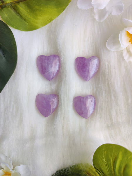 Kunzite Hearts