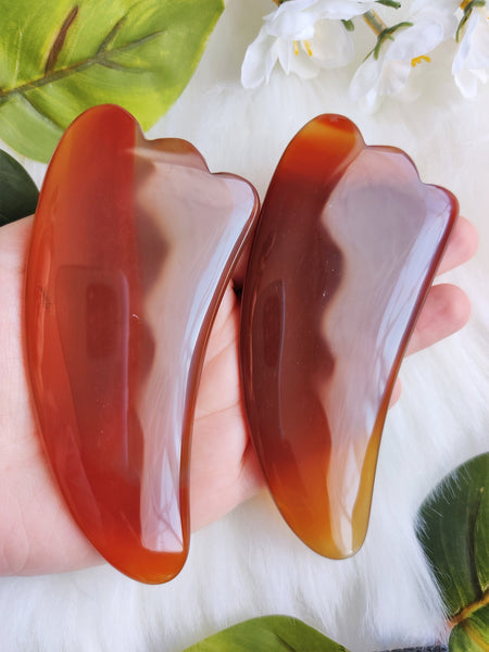 Carnelian Gua Sha Tool