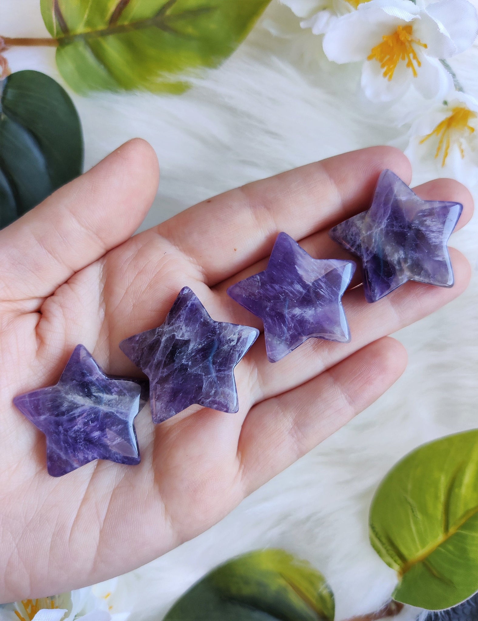 Amethyst Puffy Star