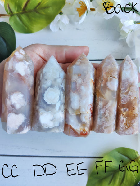 Cherry Blossom (Sakura) Agate Towers CC - SS