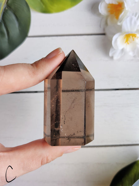 Smokey Quartz Towers