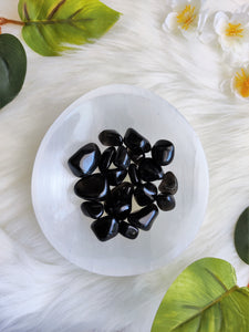 Round Selenite Bowl (L)