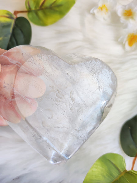 Clear Quartz Heart Bowl (A)