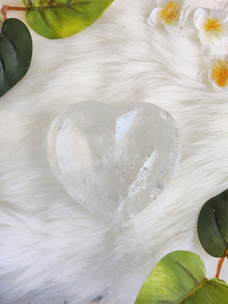 Clear Quartz Heart Bowl (B)