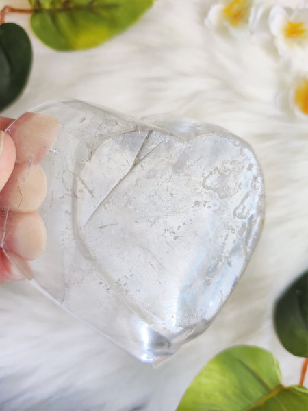 Clear Quartz Heart Bowl (C)