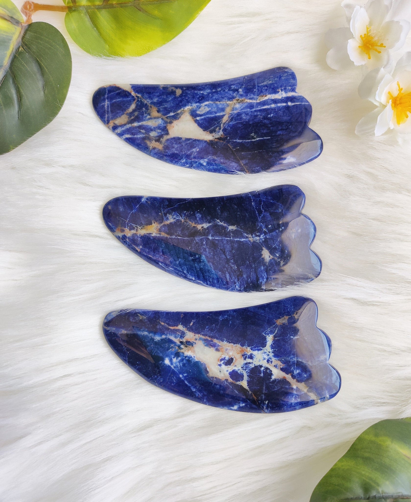 Sodalite Gua Sha Tool