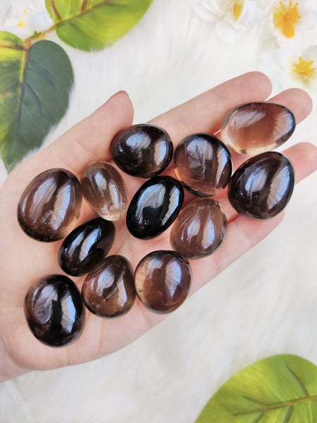 Smokey Quartz Tumbled Stones