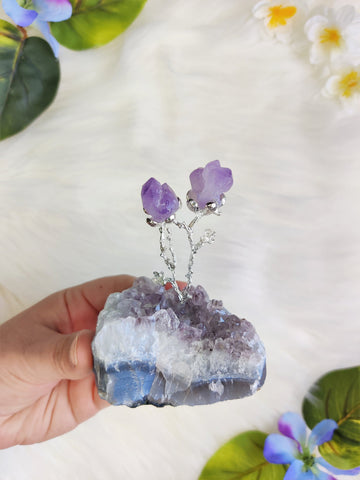 Amethyst Flower Cluster