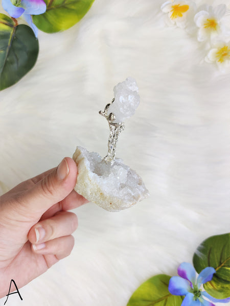 Clear Quartz Flower Cluster