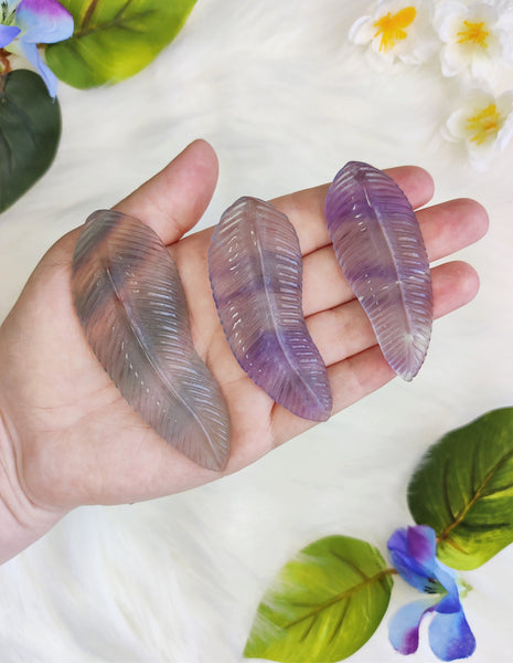 Rainbow Fluorite Feathers