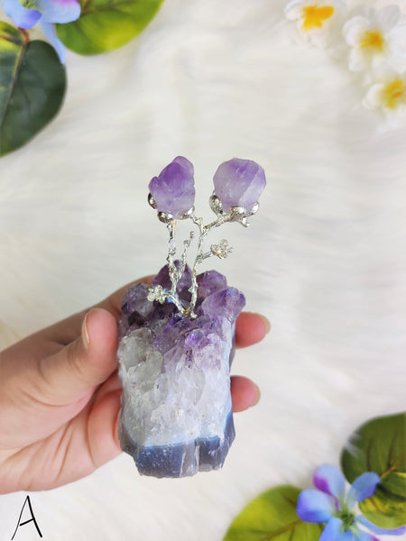 Amethyst Flower Cluster