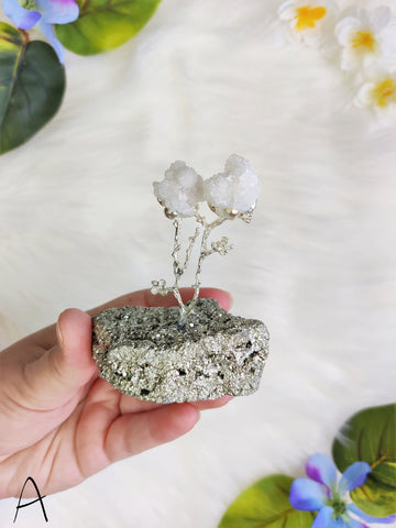 Pyrite Flower Cluster