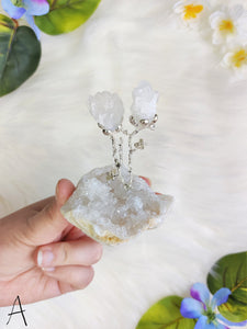 Clear Quartz Flower Cluster